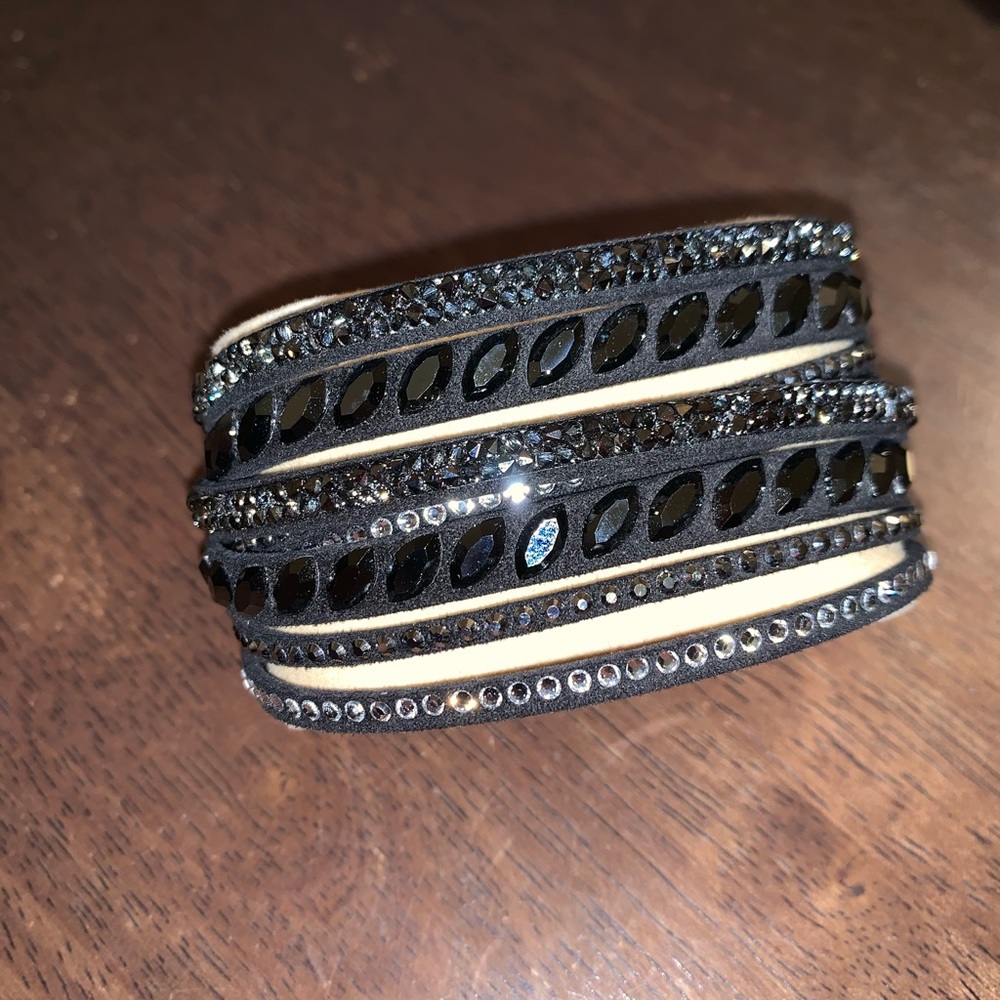 Swarovski wrap bracelet